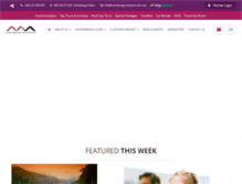 Tablet Screenshot of montenegro-adventures.com